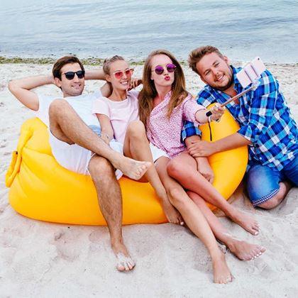 Obrázok z Nafukovací ruksak Lazy bag dvojvrstvový  -  zelený