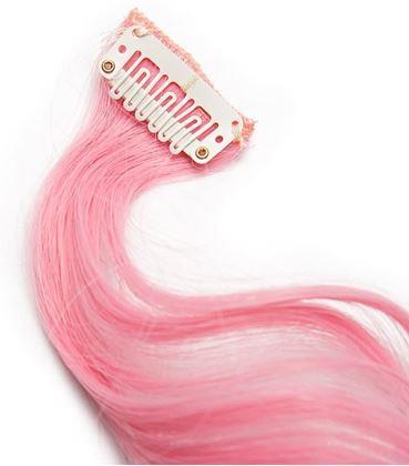 Obrázok z Farebné príčesky do vlasov  -  ružové