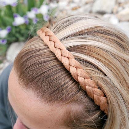 Obrázok z Čelenka s vrkočom  -   medená blond