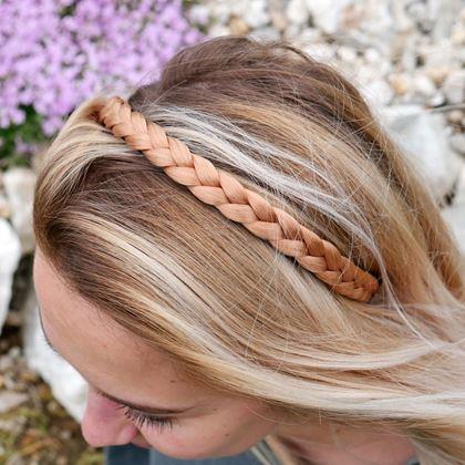 Obrázok z Čelenka s vrkočom  -   medená blond