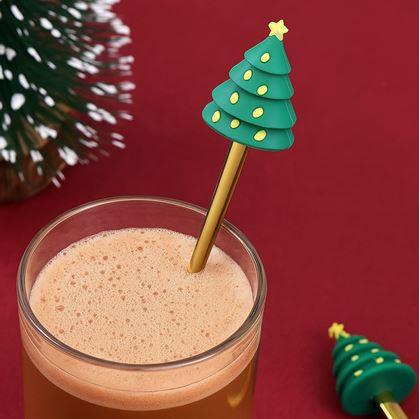 Obrázok z Sada vianočných lyžičiek v darčekovej krabičke 4 ks