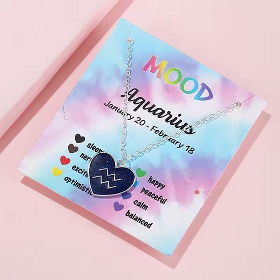 Obrázok z Retiazka s emóciami znamenia zverokruhu - vodnár