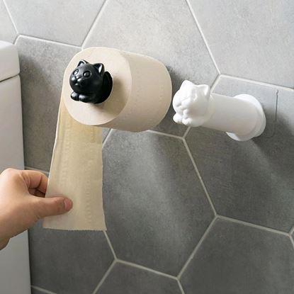 Obrázok Držiak toaletného papieru - mačka