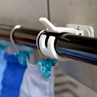 Obrázok Nalepovacie držiaky na garníže 2 ks