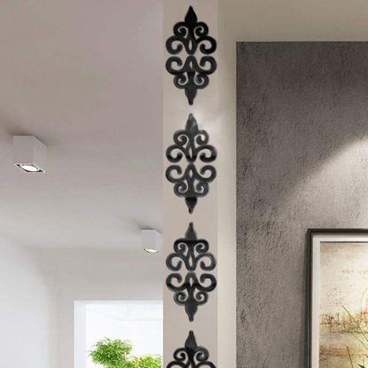 Obrázok Zrkadlové samolepky ornamenty