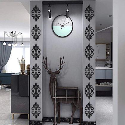 Obrázok z Zrkadlové samolepky ornamenty  -  čierne