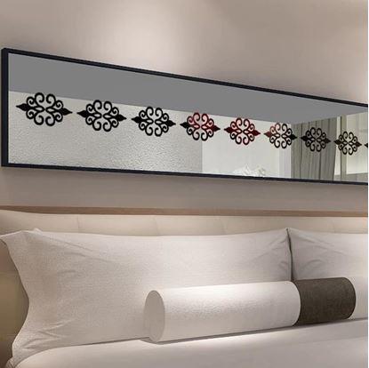 Obrázok Zrkadlové samolepky ornamenty 10 ks