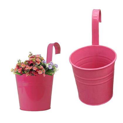 Obrázok z Závesný kvetináč na balkón  -  ružový