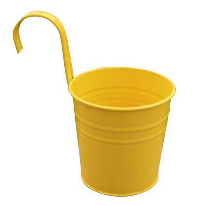 Obrázok z Závesný kvetináč na balkón  -  žltý