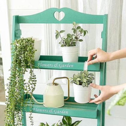 Obrázok z Závesný kvetináč na balkón  -  biely