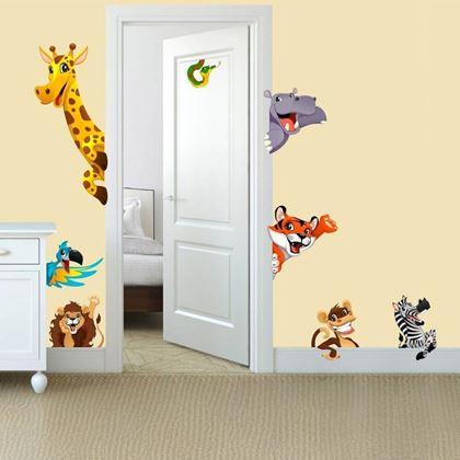 Obrázok z Samolepky na stenu - ZOO