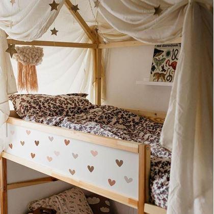 Obrázok z Samolepky na stenu - BOHO srdiečka