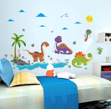 Obrázok z Samolepky na stenu - Dinosaury