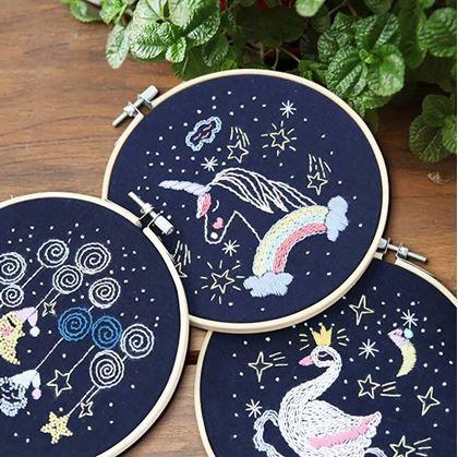 Obrázok z Vyšívanie pre deti  -  jednorožec