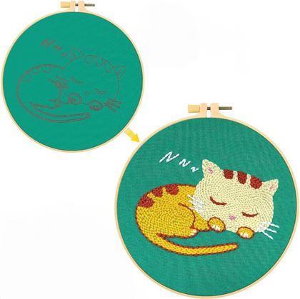 Obrázok z Vyšívanie pre deti  -  mačka