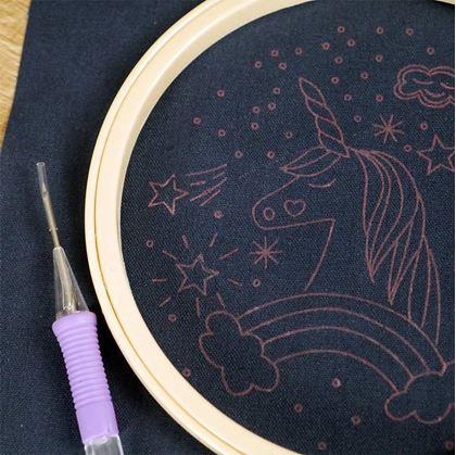 Obrázok z Vyšívanie pre deti  -  jednorožec