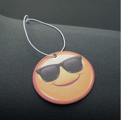 Obrázok z Vôňa do auta smajlík  -  kokos