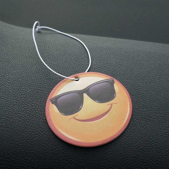 Obrázok z Vôňa do auta smajlík  -  kokos