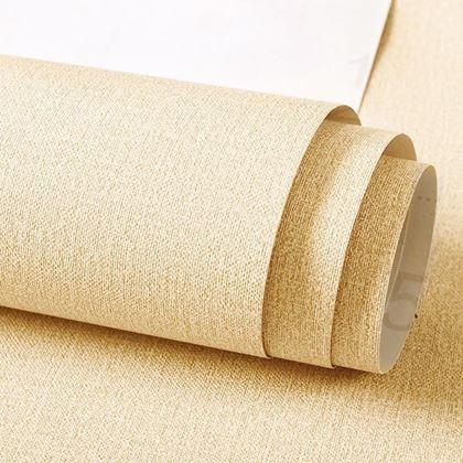 Obrázok z Vinylová tapeta na stenu 300 cm  -  béžová