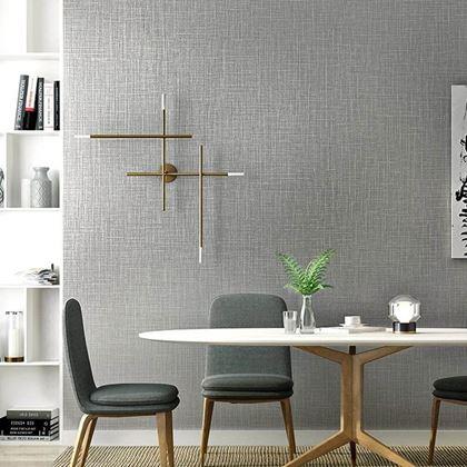 Obrázok z Vinylová tapeta na stenu 300 cm  -  sivá