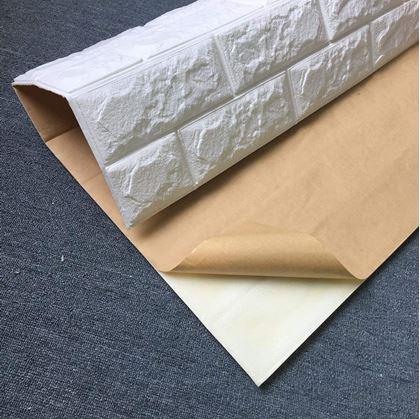 Obrázok z 3D tapeta - biela tehla
