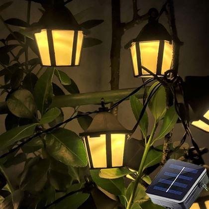 Obrázok z Solárny LED reťaz - lucerny