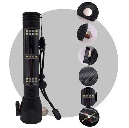 Obrázok z Solárne LED svietidlo s powerbankou 8v1