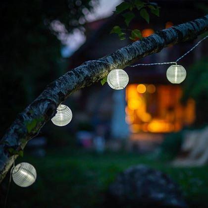 Obrázok z Solárny LED reťaz - lampióny