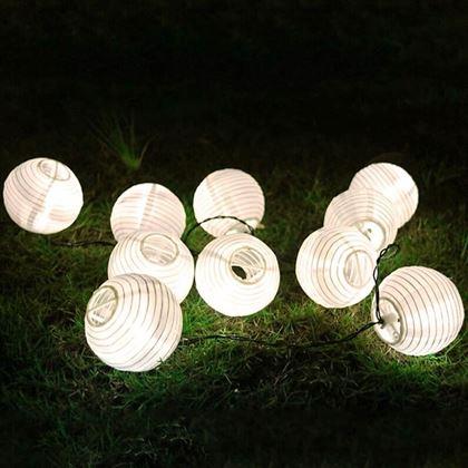 Obrázok z Solárny LED reťaz - lampióny