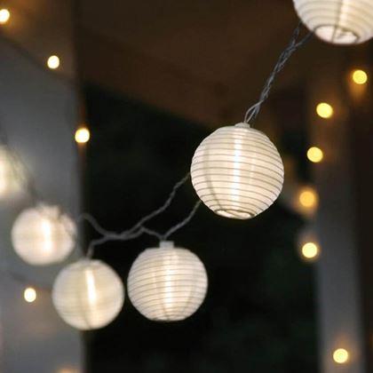 Obrázok z Solárny LED reťaz - lampióny