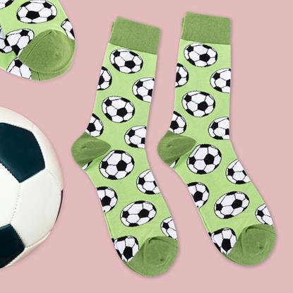 Obrázok Veselé ponožky - futbal