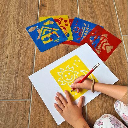 Obrázok z Šablóny na maľovanie 6 ks - svet okolo nás