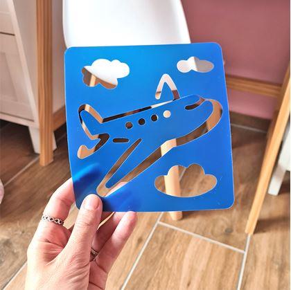 Obrázok z Šablóny na maľovanie 6 ks - dopravné prostriedky