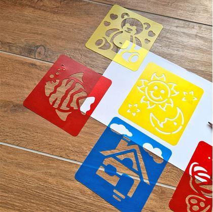 Obrázok z Šablóny na maľovanie 6 ks - svet okolo nás