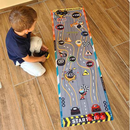 Obrázok z Hracia podložka - preteky áut