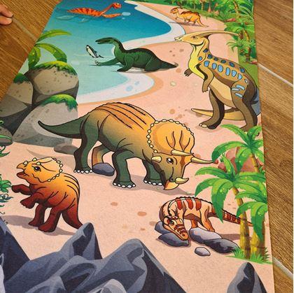 Obrázok z Hracia podložka - dinosaury