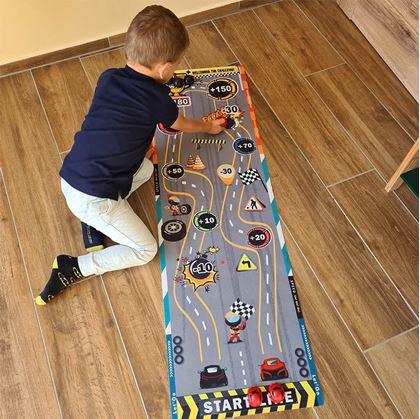 Obrázok z Hracia podložka - preteky áut