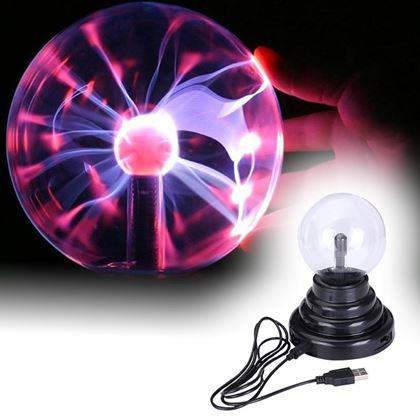 Obrázok z USB plazma guľa