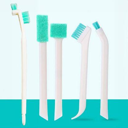 Obrázok Sada kefiek na čistenie ťažko prístupných miest 5 ks