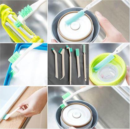 Obrázok z Sada kefiek na čistenie ťažko prístupných miest 5 ks