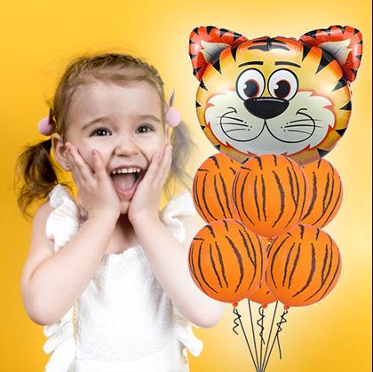Obrázok z Veselé balóniky 7 ks -  tiger