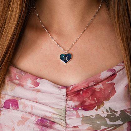 Obrázok z Retiazka s emóciami znamenia zverokruhu - dvojčatá