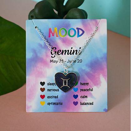 Obrázok z Retiazka s emóciami znamenia zverokruhu - dvojčatá