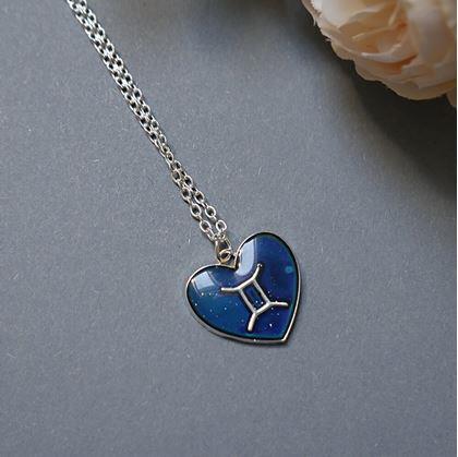 Obrázok z Retiazka s emóciami znamenia zverokruhu - dvojčatá