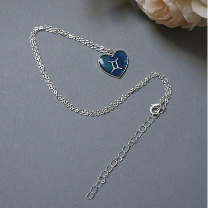 Obrázok z Retiazka s emóciami znamenia zverokruhu - dvojčatá