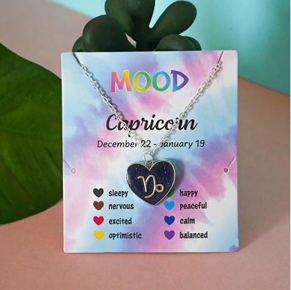 Obrázok z Retiazka s emóciami znamenia zverokruhu - kozorožec