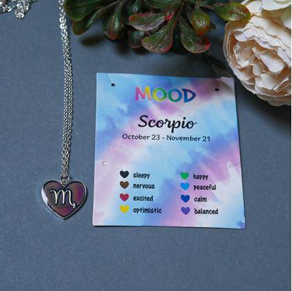 Obrázok z Retiazka s emóciami znamenia zverokruhu - Škorpión