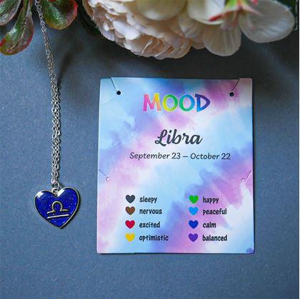 Obrázok z Retiazka s emóciami znamenia zverokruhu - váhy