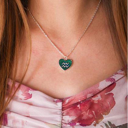 Obrázok z Retiazka s emóciami znamenia zverokruhu - vodnár