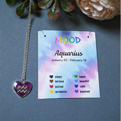 Obrázok z Retiazka s emóciami znamenia zverokruhu - vodnár